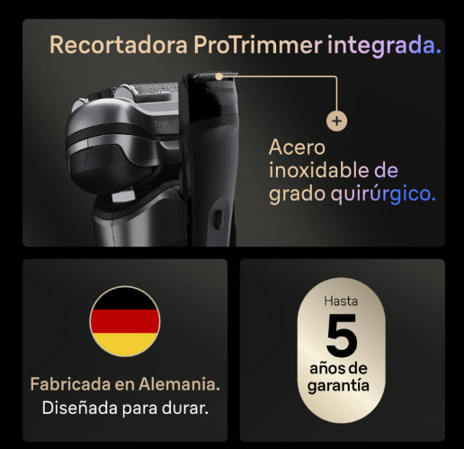 Afeitadora Eléctrica Braun Series 9 PRO+