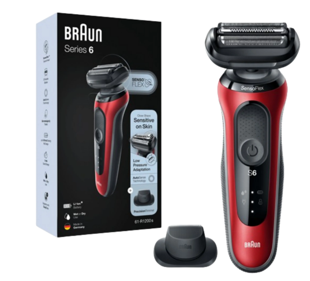 Afeitadora Eléctrica Braun Series 6 61-R1200S