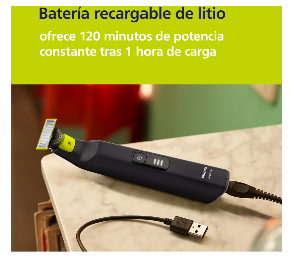Recortadora Eléctrica Philips One Blade Pro QP6552/15