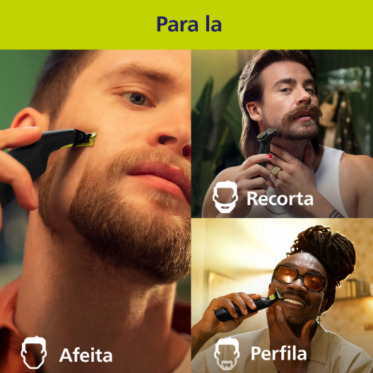 Recortadora Eléctrica Philips One Blade Pro QP6652/61
