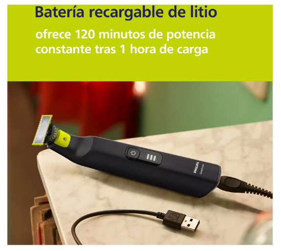 Recortadora Eléctrica Philips One Blade Pro QP6652/61
