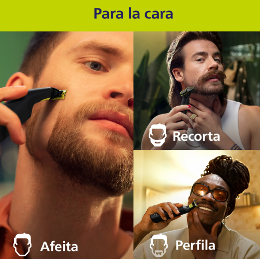 Recortadora Eléctrica Philips One Blade Pro QP6542/15