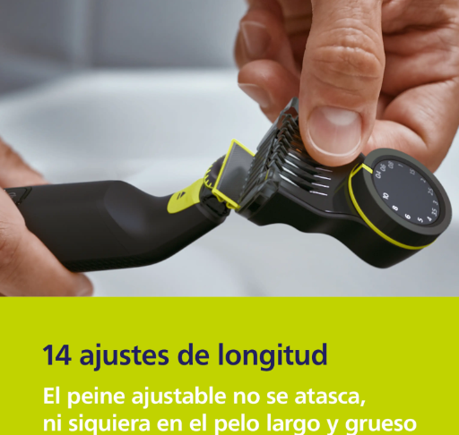 Recortadora Eléctrica Philips One Blade Pro QP6542/15
